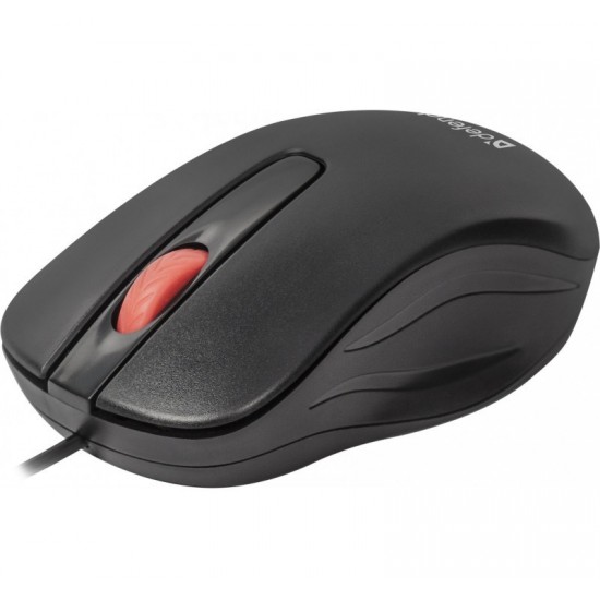 MOUSE DEFENDER POINT MM-756 BLACK OTPICAL 1000DPI 3P