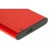 iBox HD-05 HDD/SSD enclosure Red 2.5