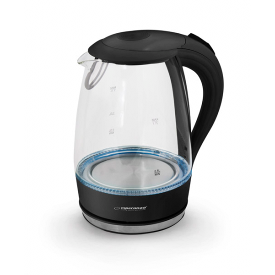 Esperanza EKK011K Electric kettle 1.7 L Black, Multicolor 2200 W