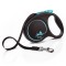 Flexi Automatic leash Black Design M 5 m, Blue