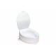 Raising toilet seat with flap 10cm