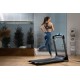 Electric treadmill, home OVICX Q2S PLUS bluetooth&app, 1-14km (black)