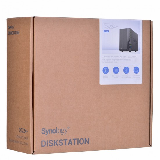 Synology DiskStation DS224+ NAS/storage server Desktop Ethernet LAN