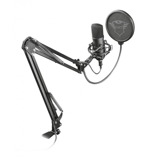 Trust GXT 252+ Emita Plus Black Studio microphone