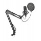 Trust GXT 252+ Emita Plus Black Studio microphone