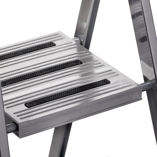 Krause Secury Folding ladder silver