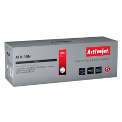 Activejet ATH-36N Toner (replacement for HP 36A CB436A, Canon CRG-713; Supreme; 2000 pages; black)