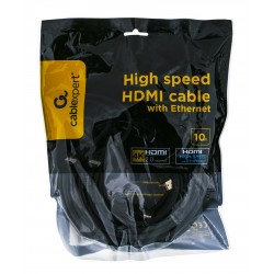 Gembird 10m HDMI M/M HDMI cable HDMI Type A (Standard) Black