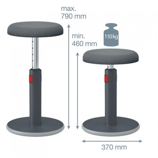 Leitz Ergo Cosy Active Padded seat