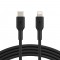 Belkin CAA003BT1MBK lightning cable 1 m Black