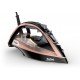 Tefal Ultimate Pure FV9845 iron Dry & Steam iron Durilium Autoclean soleplate 3200 W Black, Copper