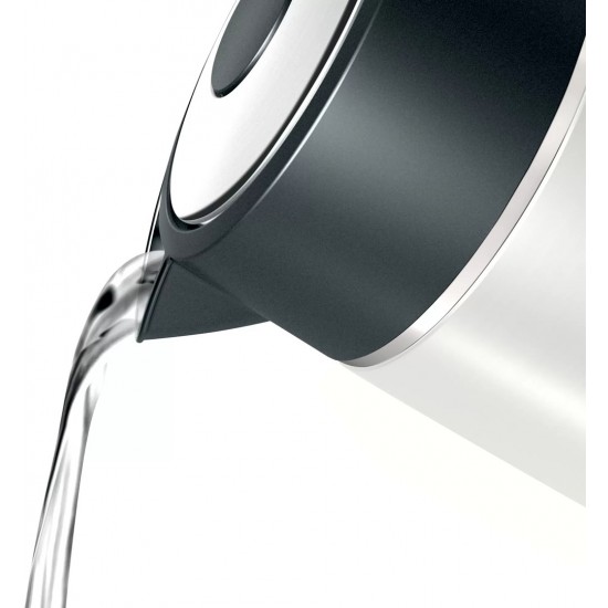 Bosch DesignLine electric kettle 1.7 L 2400 W Black, Silver