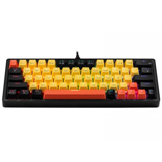 Mechanical keyboard Tracer GAMEZONE EVO2 HOT SWAP 63 (Yellow) TRAKLA47302