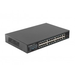 Lanberg RSGE-24P-2GE-2S-250 network switch Unmanaged