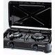 Countertop Hob Gas Ravanson K-02TB [black; 2 zone(s)]