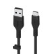 Belkin BOOST↑CHARGE Flex USB cable 1 m USB 2.0 USB A USB C Black