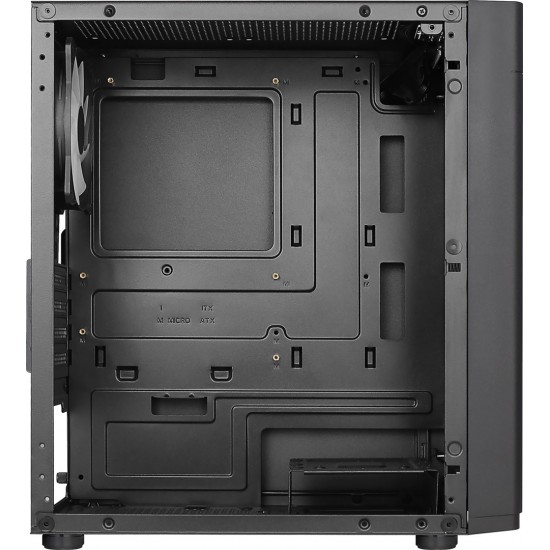 Aerocool HEXFORMBKV2 Micro ATX PC Case 3 Fans FRGB Black