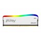 Kingston Technology FURY 16GB 3200MT/s DDR4 CL16 DIMM Beast White RGB SE