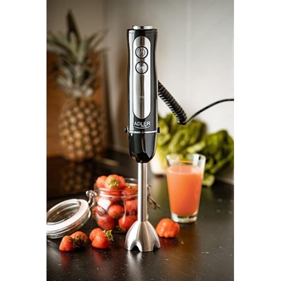 ADLER AD 4625B Hand blender Stainless steel 1500 W Black