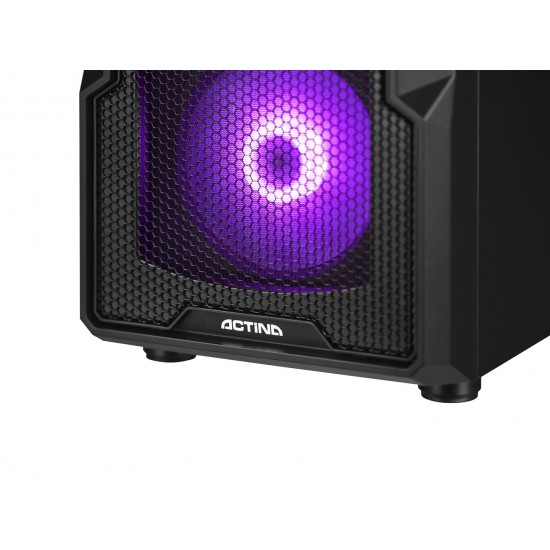 Actina 5901443344698 PC AMD Ryzen™ 7 7800X3D 32 GB DDR5-SDRAM 1 TB SSD NVIDIA GeForce RTX 4070 SUPER Midi Tower Black