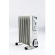 Ravanson OH-11 electric space heater Oil electric space heater Indoor White, Silver 2500 W