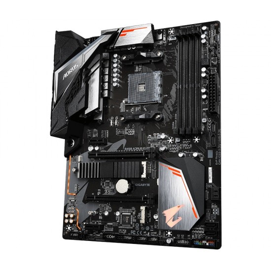 Gigabyte B450 AORUS Elite V2 Socket AM4 ATX AMD  B450