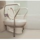 Belay frame for toilet - support