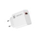 NATEC NETWORK CHARGER RIBERA USB-A 18W WHITE