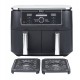 Ninja AF400EU fryer Double 9.5 L Stand-alone 2470 W Hot air fryer Black