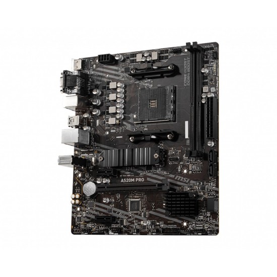 MSI A520M PRO Socket AM4 micro ATX