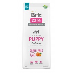 Dry food for puppies and young dogs of all breeds (4 weeks - 12 months).Brit Care Dog Grain-Free Puppy Salmon 12kg