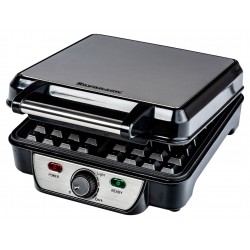 Waffle iron Ravanson GR-7030 (1100W; black)