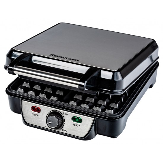 Waffle iron Ravanson GR-7030 (1100W; black)