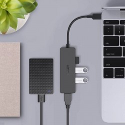 AUKEY CBC64 Wired USB 3.2 Gen 2 (3.1 Gen 2) Type-C Black