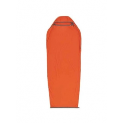 Sea To Summit Reactor Sleeping Bag Liner - Mummy W/ Drawcord- compact- orange