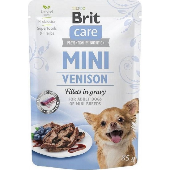 BRIT Care Mini Venison - Wet dog food - 85 g