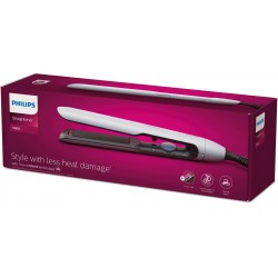 Hair Straightener Philips 5000 series BHS520/00 Warm Black, White 1.8 m