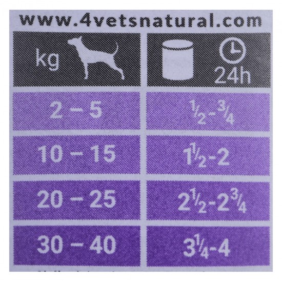 4VETS Natural Gastro Intestinal Dog - wet dog food - 400 g