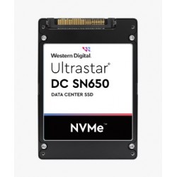 SSD Western Digital Ultrastar DC SN650 15.36TB U.3 NVMe PCIe 4.0 WUS5EA1A1ESP5E3 (1 DWPD) ISE