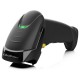 Qoltec 50853 Laser barcode scanner 1D | 2D | Black