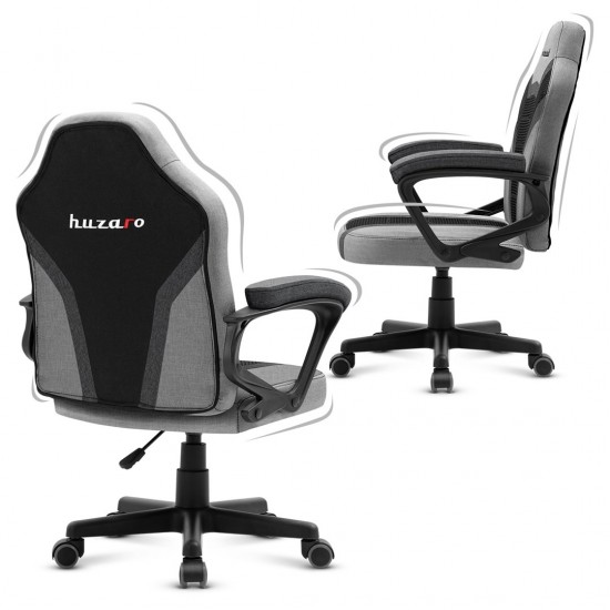 Gaming chair for children Huzaro HZ-Ranger 1.0 Gray Mesh, gray and black