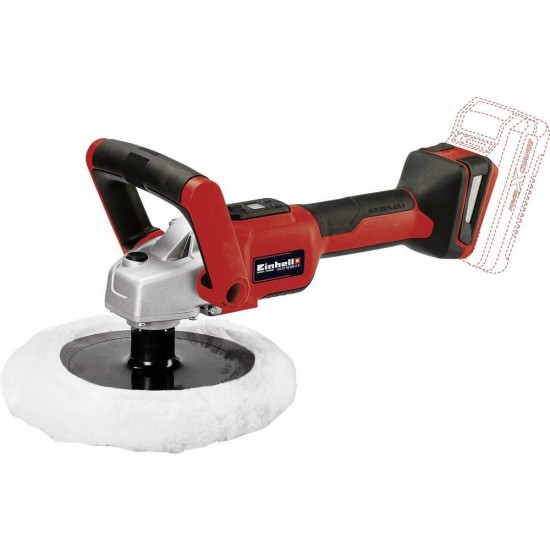 Cordless angle polisher CE-CP 18/180 Li E-Solo EINHELL