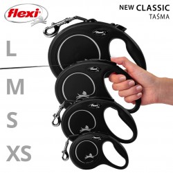 Flexi New CLASSIC 5 m Black Dog Retractable lead