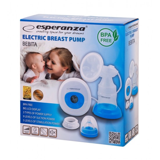 Esperanza ECM001B breast pump 1550 ml Electronic