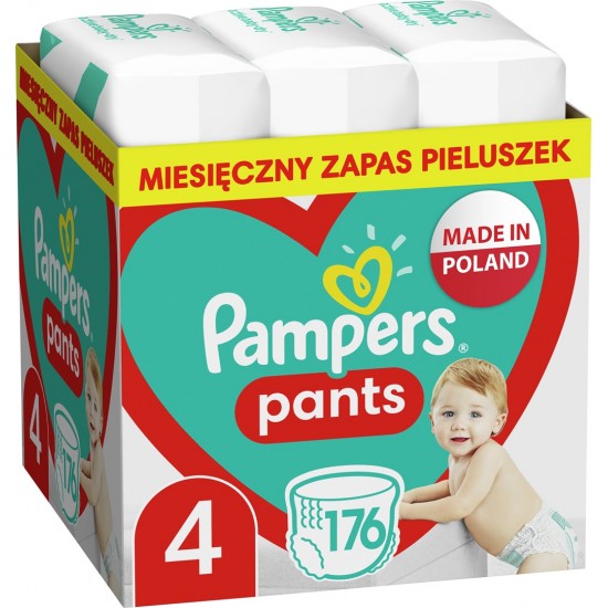 Pampers Pants Boy/Girl 4 176 pc(s)