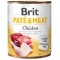 BRIT Paté & Meat with chicken - wet dog food - 800g