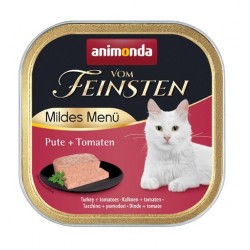 ANIMONDA vom Feinsten Mildes Menu Turkey with tomatoes - wet cat food - 100 g