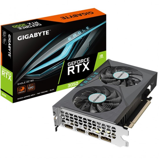 Gigabyte EAGLE GeForce RTX 3050 OC 6G NVIDIA 6 GB GDDR6