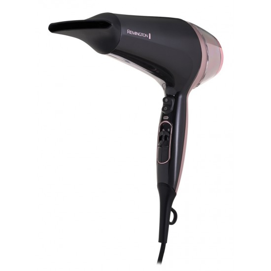 Remington D5706 hair dryer 2200 W Black, Pink gold