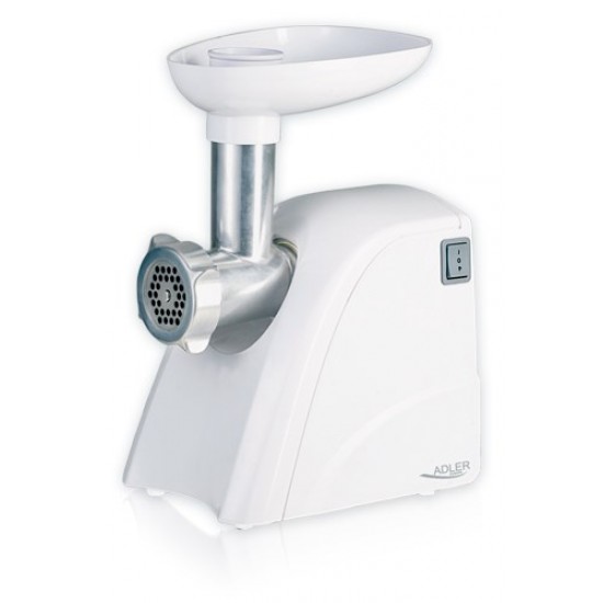 Adler AD 4803 mincer 800 W Stainless steel,White